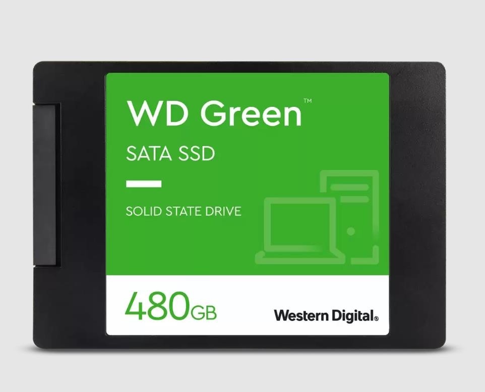 Накопитель SSD WESTERN DIGITAL GREEN 480GB SATA 2.5" WDS480G3G0A