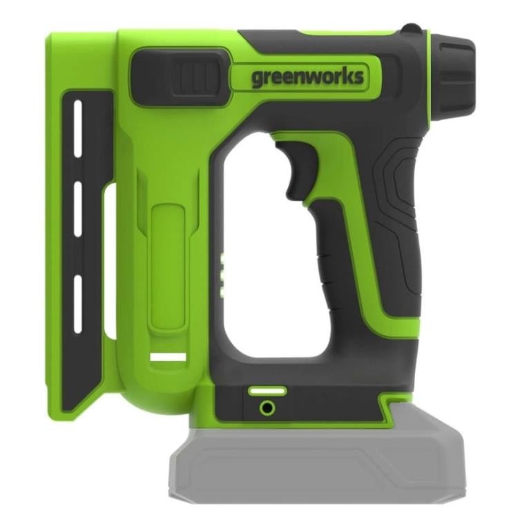 Строительный степлер G24CS10 GREENWORKS