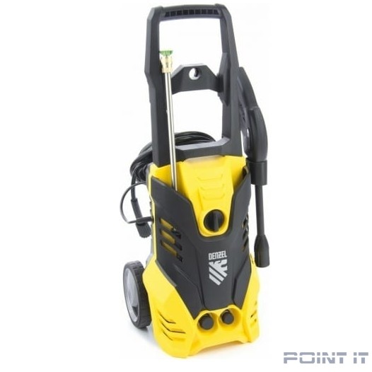 Denzel Моечная машина высокого давления R-165, 2200 Вт, 165 бар, 7 л/мин, колёсная [58234]