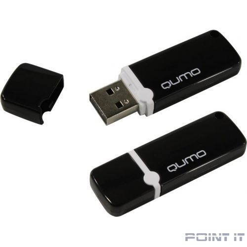 USB 2.0 QUMO 64GB Optiva 02 Black [QM64GUD-OP2-black]