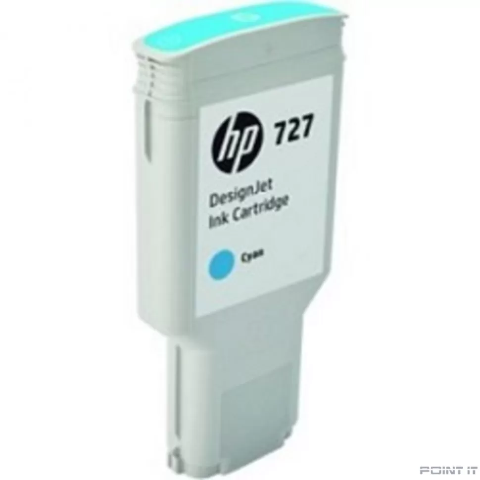 HP F9J76A Картридж №727, Cyan {DJ T920/T1500/2500/930/1530/2530 (300ml)}