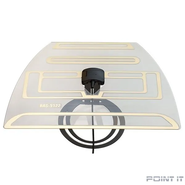 Perfeo ТВ антенна "KITE", активная, встр. усилитель, питание от ресивера 5V, DVB-T2 [PF_A4210]