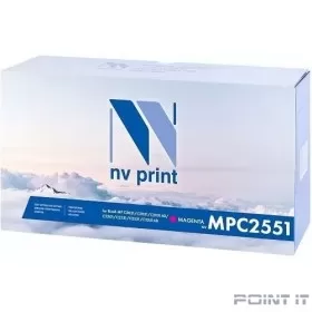 Тонер-картридж NVP совместимый NV-MP C2551 Magenta для Ricoh Aficio MP C2031/ C2051/ C2051AD/ C2501/ C2531/ C2551/ C2551AD (9500k)