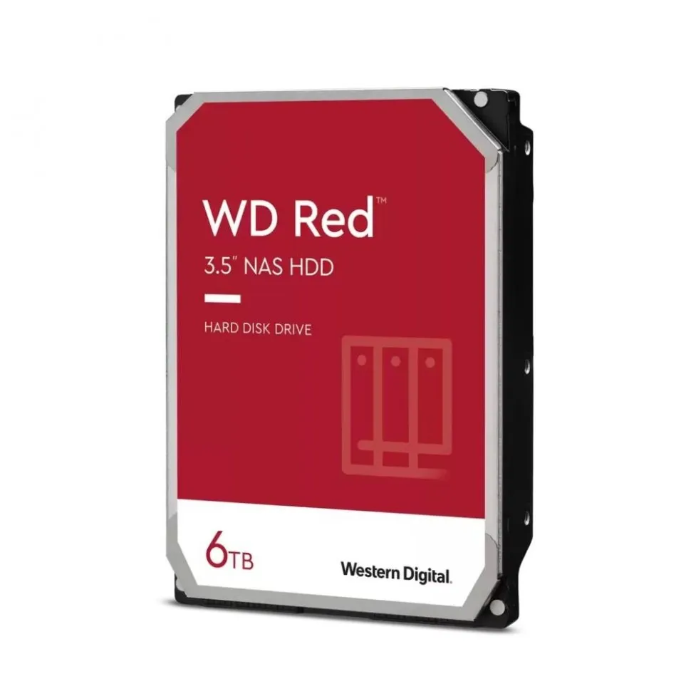 Жесткий диск SATA 6TB 6GB/S 256MB RED WD60EFAX WDC