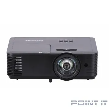 Проектор INFOCUS IN116BBST {DLP, 3600 lm, WXGA, 30 000:1, (0.52:1) - короткофокусный, 2xHDMI 1.4, VGA in, VGA out, S-video, USB-A (power), 3.5mm audio in, 3.5mm audio out, RS232, лампа до 15000 ч., 1x10W, 2.9}