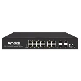 AN-SGM10P8M - 12-портовый гигабитный управляемый L2 коммутатор с PoE до 150Вт