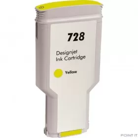 Струйный картридж NV Print 728 (NV-F9K15A) Yellow для HP DesignJet T830/T730 (300 мл)