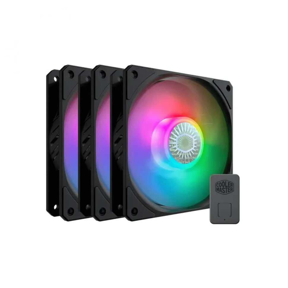 Вентилятор для корпуса 120MM 3PACK B2DN-183PA-R1 COOLER MASTER