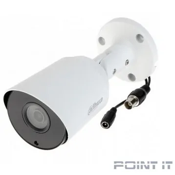 DAHUA DH-HAC-HFW1200TP-0360B-(S4) Камера видеонаблюдения 1080p, 3.6 мм, белый