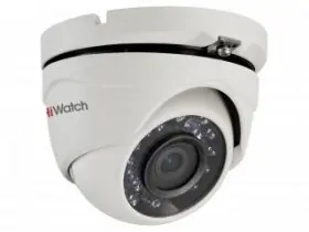 DS-T203                                                    Купольная HD-TVI видеокамера с ИК-подсветкой до 20м