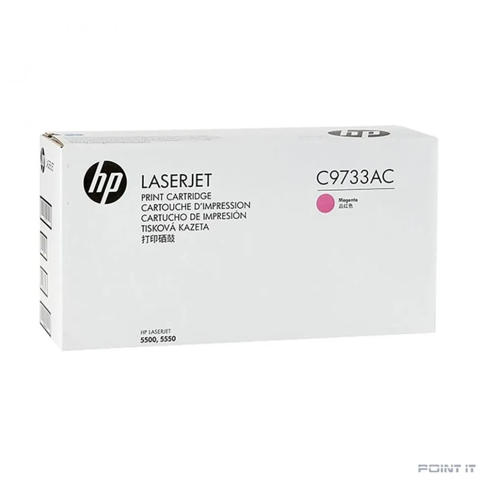 HP Картридж C9733AC лазерный пурпурный (12000 стр) (белая коробка)