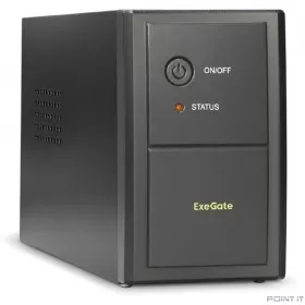 Exegate EP285520RUS ИБП Power Back BNB-400.LED.AVR.4C13 &lt;400VA/240W, LED, AVR, 4*C13, металлический корпус Black&gt; 