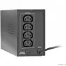 Exegate EP285520RUS ИБП Power Back BNB-400.LED.AVR.4C13 <400VA/240W, LED, AVR, 4*C13, металлический корпус Black>