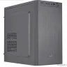 Корпус mATX Aerocool CS-108-S-BK-v1, Mini-Tower, без БП,  черный