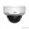 Uniview IPC322LB-DSF28K-G-RU Видеокамера IP купольная антивандальная, 1/2.7" 2 Мп КМОП @ 30 к/с, ИК-подсветка до 30м., 0.01 Лк @F2.0, объектив 2.8 мм, WDR, 2D/3D DNR, Ultra 265, H.265, H.264, MJPEG, 2