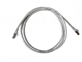 Патч-корд Netko СКС FTP4 cat.6, 2.0м, литой коннектор, серый, LSZH