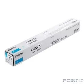 Тонер C-EXV 51L голубой для Canon iR ADV C55xx (26000 стр.)