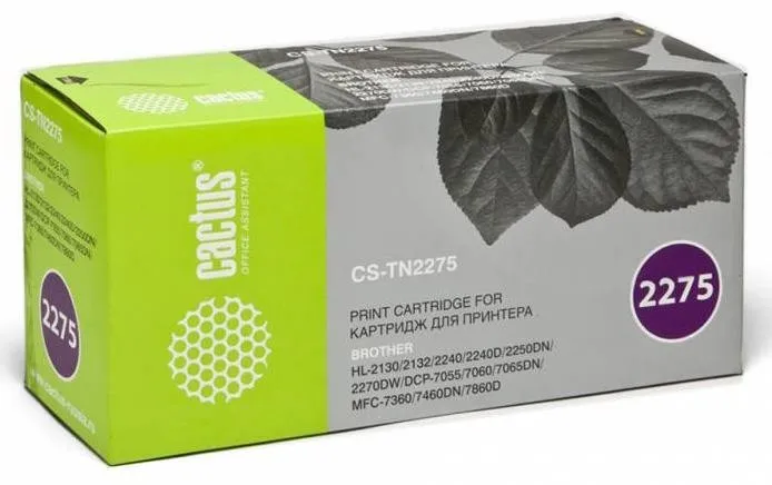 Картридж BLACK /2240/2240R 2.6K CS-TN2275S CACTUS
