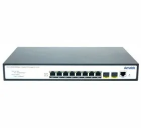 AN-SGM10P8A - 10-портовый гигабитный управляемый L2+ коммутатор с PoE до 120Вт