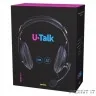 Perfeo компьютерная USB гарнитура полноразмерная U-TALK черная