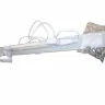 Лампа подсветки в шкаф 19", 1U, 6W, кабель 1,2 метра, серая