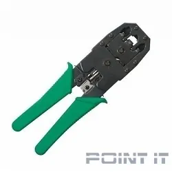 REXANT комплект HT-200 + HT-318М (12-3441) Кримпер для обжима 8P8C / 6P6C / 4P4C + инструмент для обрезки (TL-315)