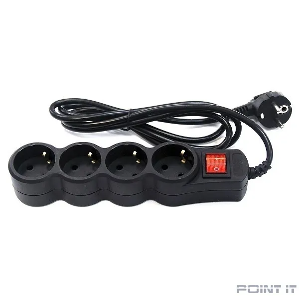 5bites SP4B-110 Сетевой фильтр SP4B-110 4S / 3*0.75MM2 / 1M / BLACK