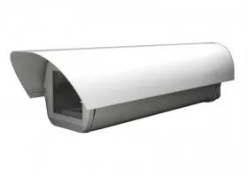 SpyG SEC-606HB Кожух наружный алюминиевый, 220В, вентилятор, обогреватель, стандарт IP66, 410х118х107мм (Д*Ш*В) РАСПРОДАЖА