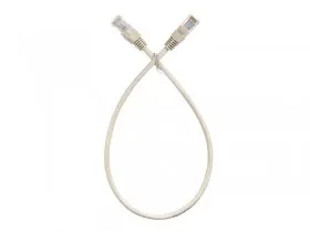 Патч-корд Technolink UTP4 cat 5е, 0,5м, ВС, LSZH, серый, литой коннектор (упак 10)