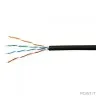 SkyNet Кабель UTP outdoor 4x2x0,51, медный, FLUKE TEST, кат.5e, однож., (305м) box, черный [CSP-UTP-4-CU-OUT]