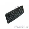 CBR KB 107 Black USB, Клавиатура 104 кл., офисн.