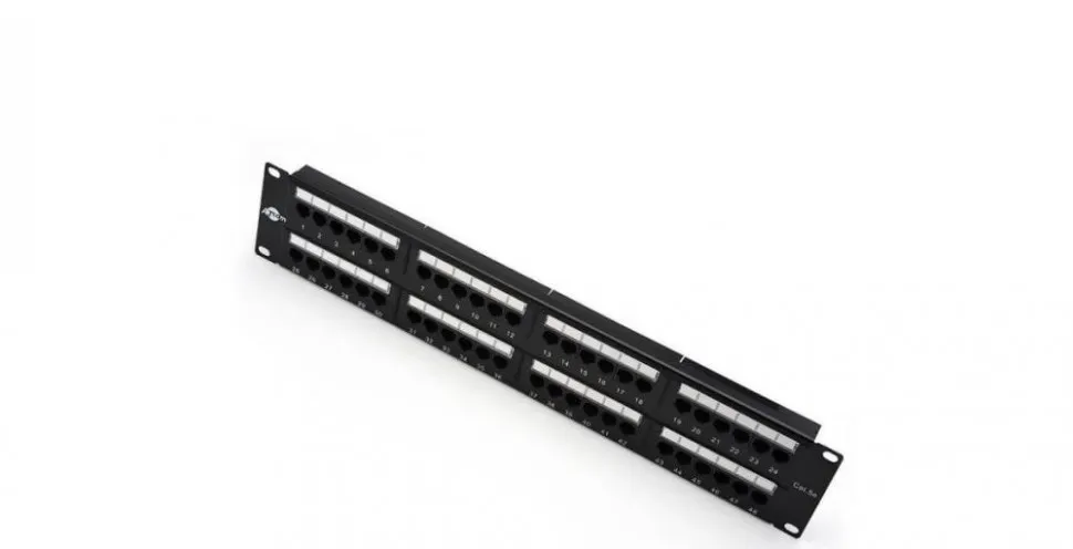 Патч-панель 19" 48XRJ45 UTP 2U cat.5е