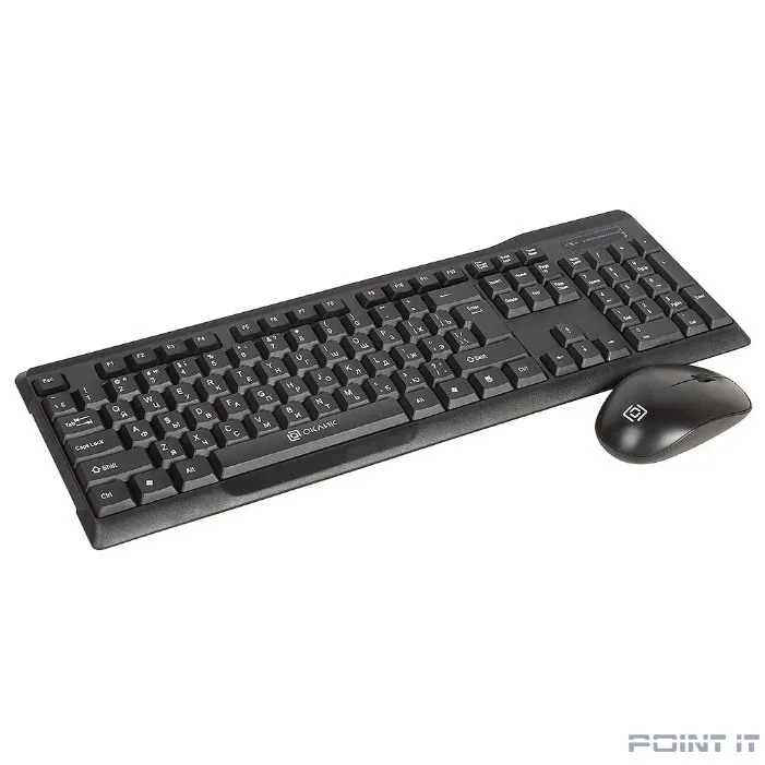 Клавиатура + мышь Oklick 230M Black, USB, беспроводные [412900]