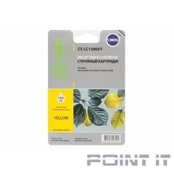 Cactus LC-1280XY Картридж струйный Cactus CS-LC1280XY желтый для Brother MFC-J6510/6910DW (16,6ml)