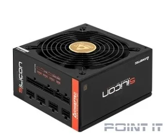 Блок питания Chieftec Silicon SLC-750C (ATX 2.3, 750W, 80 PLUS BRONZE, Active PFC, 140mm fan, Full Cable Management) Retail