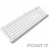 Клавиатура A-4Tech Fstyler FK10 WHITE белый/серый USB [1147536]