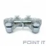 CBR CBG 915 {Игровой манипулятор для PC, проводной, 2 вибро мотора, подстветка, прозрачный, USB}
