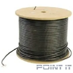 5bites US5505-305C(P)E Кабель UTP / SOLID / 5E / 24AWG / COPPER / PVC+PE / BLACK / OUTDOOR / DRUM / 305M
