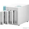 QNAP D4 (Rev. B) NAS, 4 Hot-Swap tray w/o HDD. Quad core CPU AL-214 1.7GHz, 2 GB DDR3, 2xGbE, 2xUSB 3.2 USB 3.2 Gen 1
