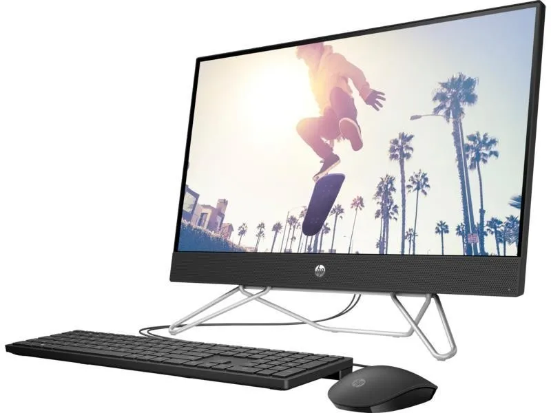 Моноблок HP 23.8" Intel Core i5-1235U RAM 8Гб SSD 512Гб Iris Xe Graphics встроенная ENG|RUS DOS Jet Черный 5.37 кг 6V340EA