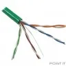 5bites Кабель US5505-100A-GR UTP / SOLID / 5E / 24AWG / CCA / PVC / GREEN / 100M