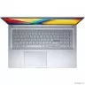 Ноутбук ASUS Vivobook 17X M3704YA-AU161 [90NB1191-M006W0] Cool Silver 17.3" {FHD Ryzen 5 7430U/16Gb/512Gb SSD/VGA int/noOS}