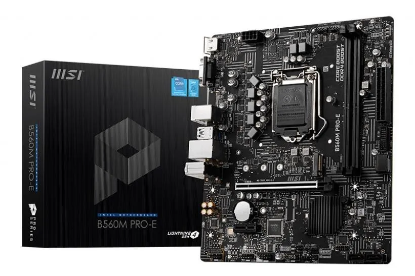 Материнская плата B560 S1200 MATX B560M PRO-E MSI