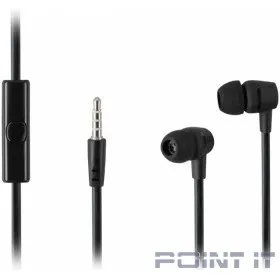 HARPER HV-107 black {Чувствительность: 105dB±3dB; Сопротивление: 32?; Частотный диапазон: 20-20000Hz; Длина кабеля: 1.2m}