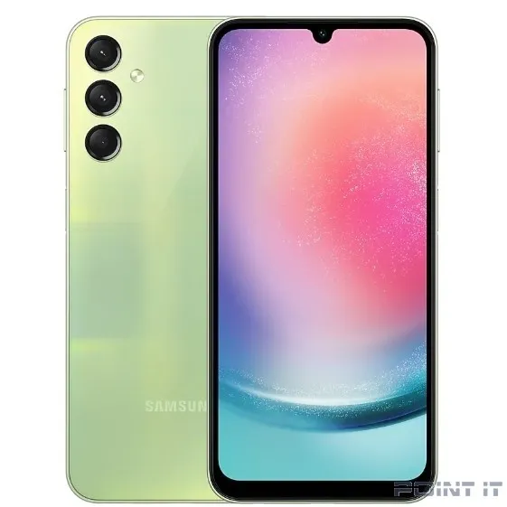 Мобильный телефон GALAXY A24 NFC 4/128GB GREEN SM-A245F SAMSUNG