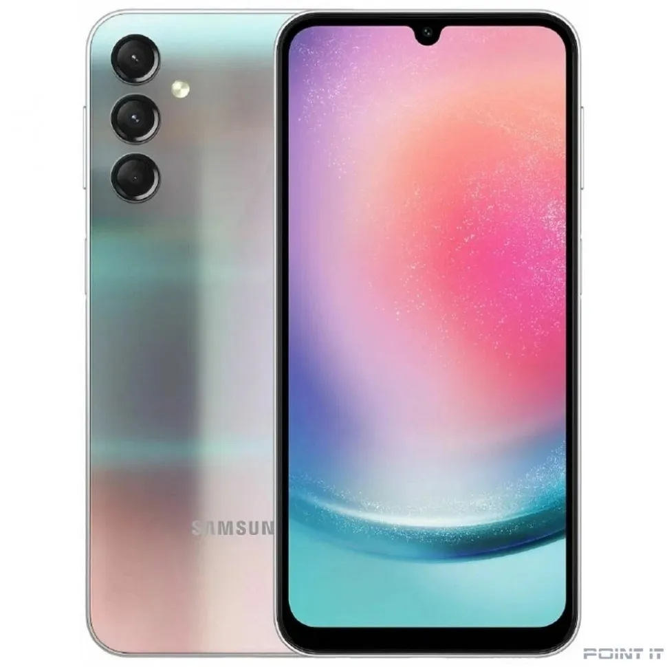 Мобильный телефон GALAXY A24 NFC 4/128GB SILVER SM-A245 SAMSUNG