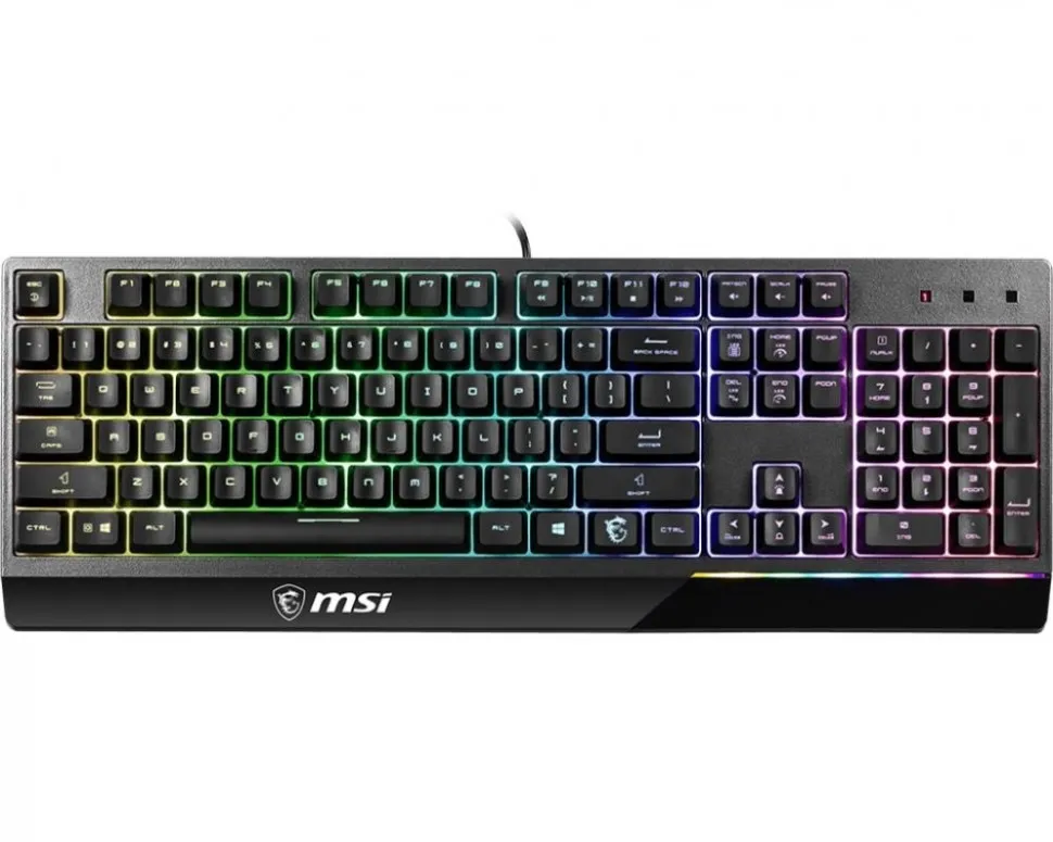 Клавиатура GAMING BLACK RUS VIGOR GK30 MSI
