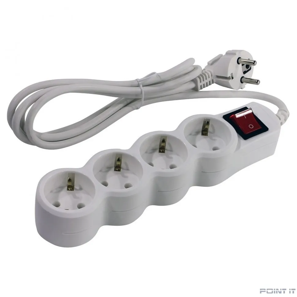 5bites SP4W-150 Сетевой фильтр 4S / 3*0.75MM2 / 5M / WHITE