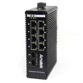 AN-SXGM10P8A - промышленный 10-портовый  управляемый гигабитный L2 коммутатор с PoE до 240Вт