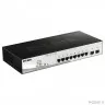 D-Link DGS-1210-10P/FL1A Управляемый L2 коммутатор с 8 портами 10/100/1000Base-T и 2 портами 1000Base-X SFP (8 портов PoE 802.3af/at, PoE бюджет 65 Вт)